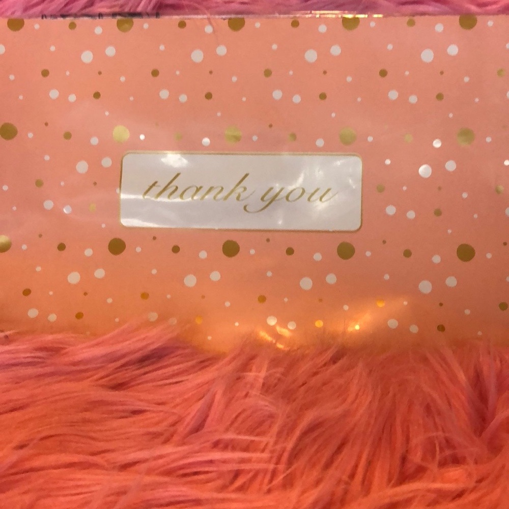 Pink thank you Poly shipping bags 6x9